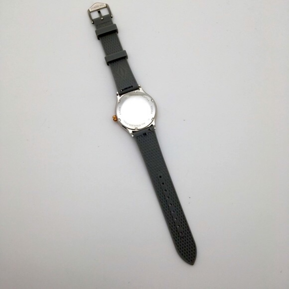 Fossil BQ1566 Gold Gray Stainless Steel Watch - Picture 9 of 14